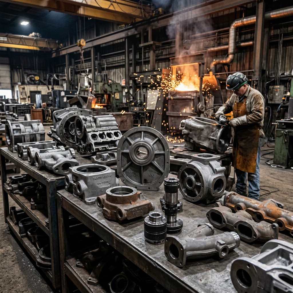 Industrial castings and engineered metal products